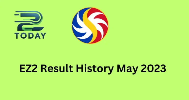 EZ2 Result History May 2023