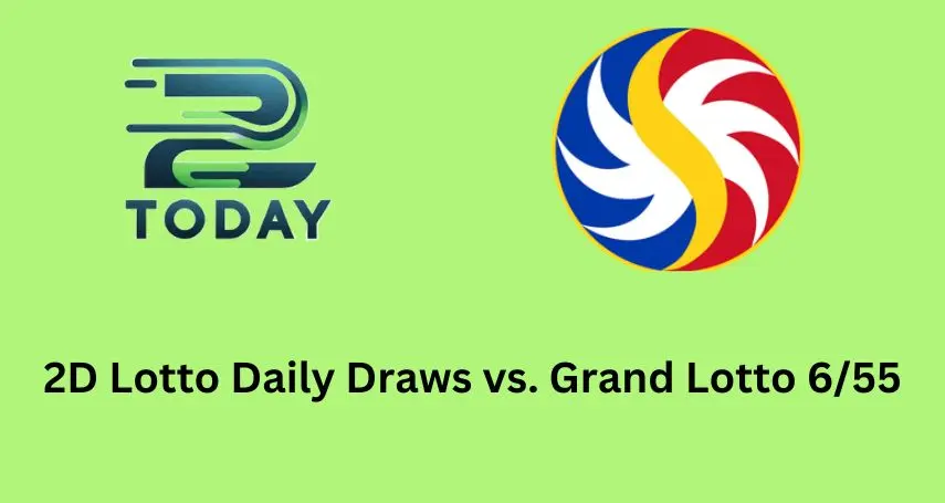 2D Lotto Daily Draws vs. Grand Lotto 655