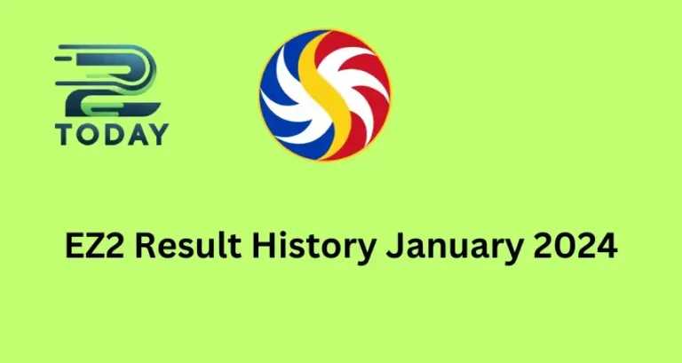 EZ2 Result History January 2024