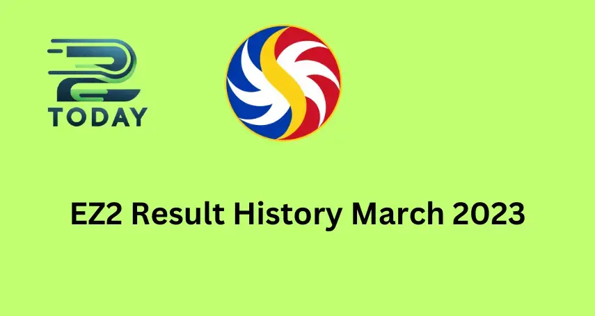 EZ2 Result History March 2023